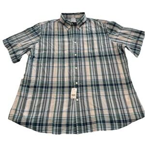 Brooks Brothers Regent Fit XXL Plaid Shirt Button Down Cotton NWT
